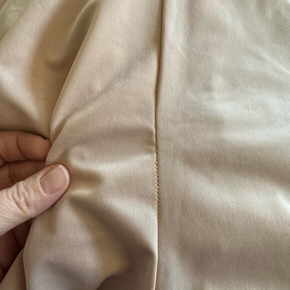 Marilyn Monroe Shaping Boy Short Shapewear Undergarment Nude Lace Detail 1X - Picture 11 of 12